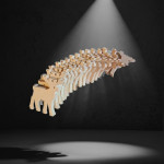 Fantasiafiguureja. Tehty puusoirosta lehtisahaamalla (Scroll saw). Malli AI, toteutus Toivo.