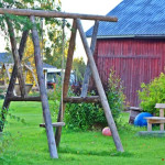 Perinteinen kiikkunaru-kiikku. Mallisuunnitelu ja toteutus Toivon itse tekemiä.