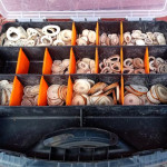 Poronsarvesta sahattuja aihioita